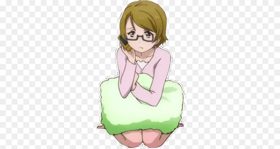Love Live Hanayo Koizumi Whatsapp Stickers Stickers Cloud For Women, Woman, Person, Female, Adult Png Image