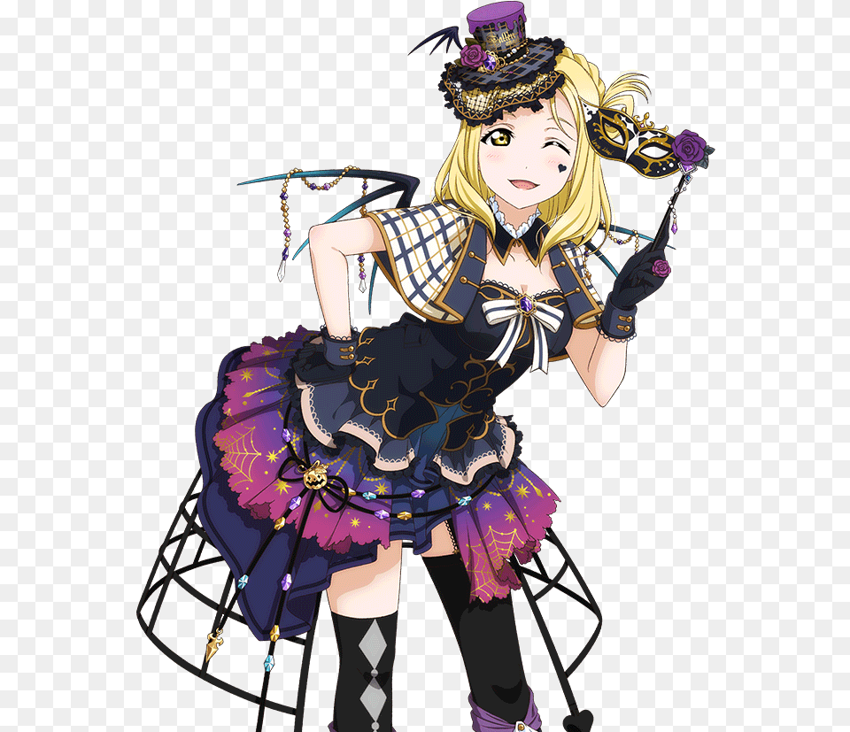 Love Live Mari Halloween, Book, Publication, Comics, Adult Free Png