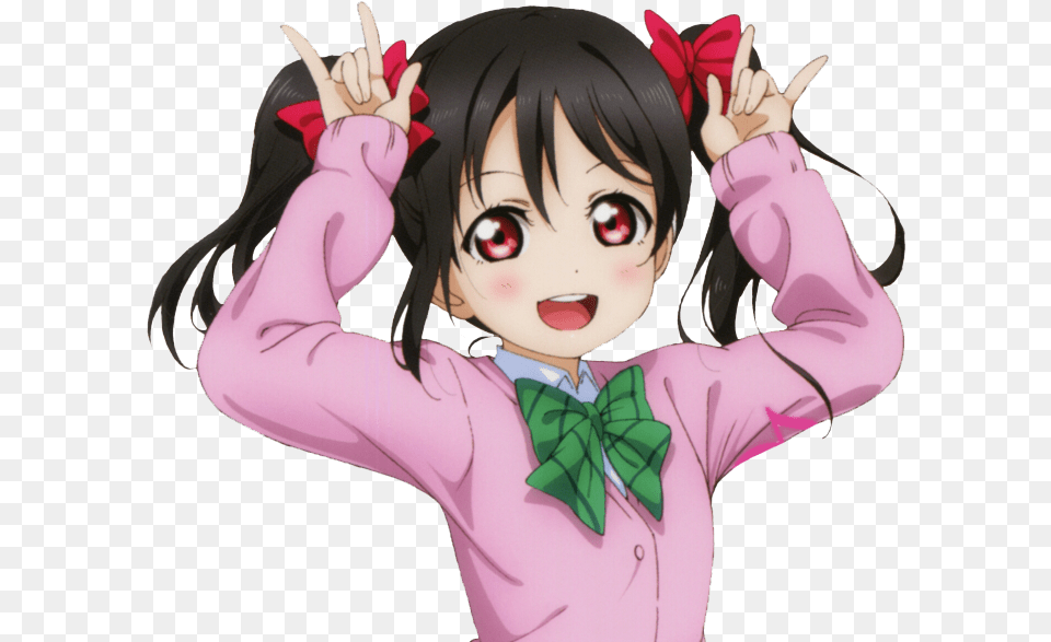 Love Live Nico, Book, Comics, Publication, Face Png Image