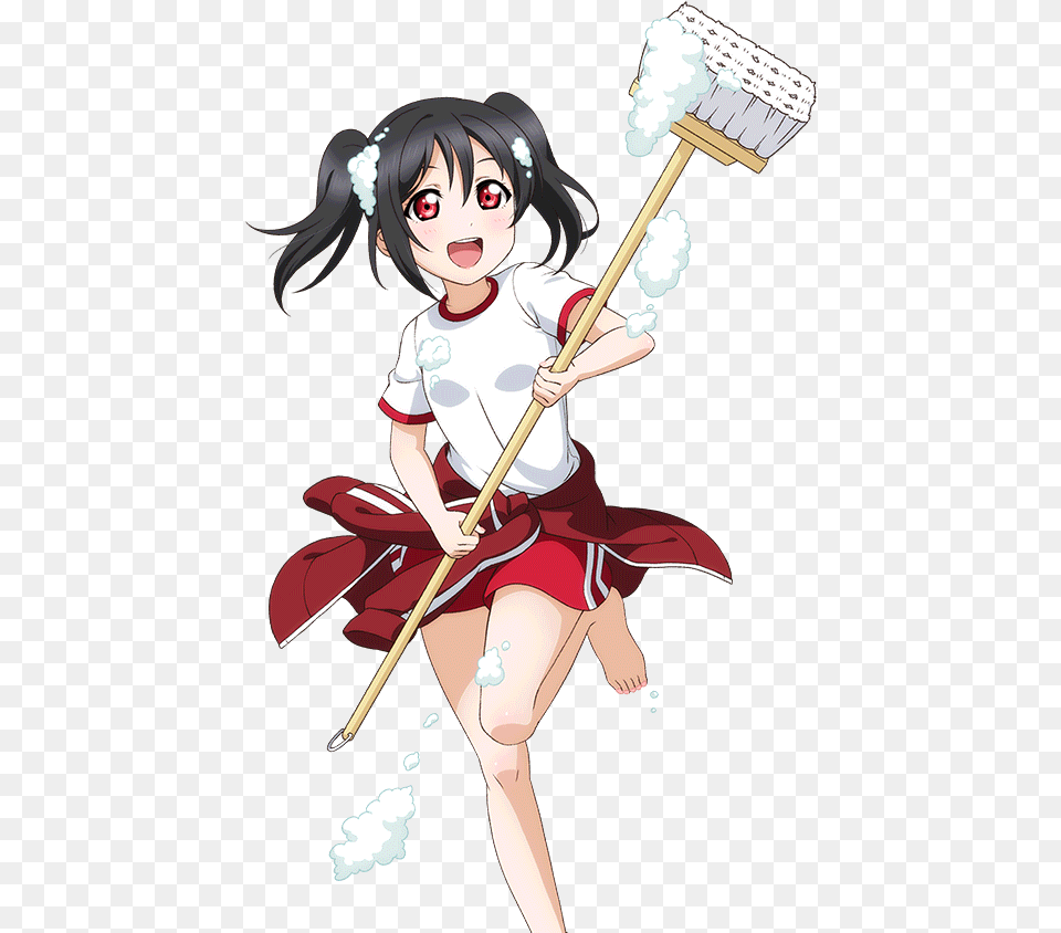 Love Live Nico, Cleaning, Person, Adult, Female Free Png