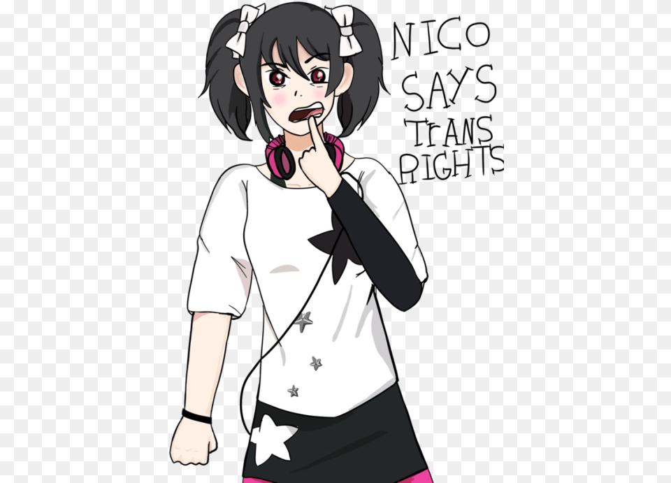 Love Live Nico Explore Tumblr Posts And Blogs Tumgir Cartoon, Adult, Book, Comics, Female Png Image