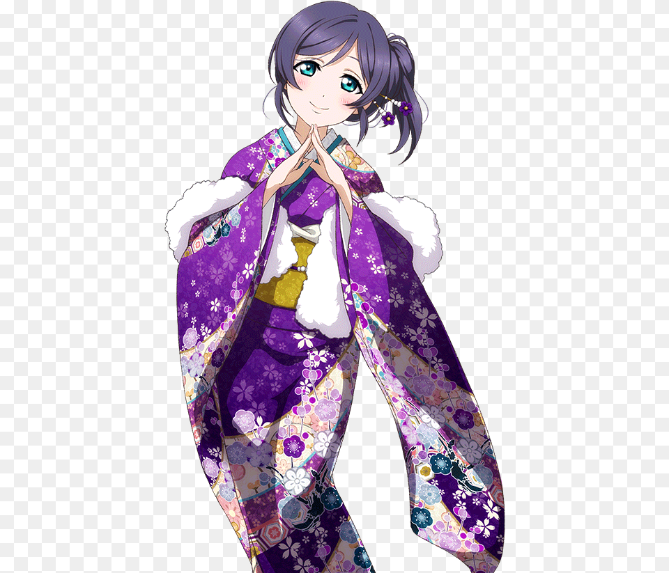 Love Live Nozomi Kimono, Formal Wear, Robe, Clothing, Dress Png