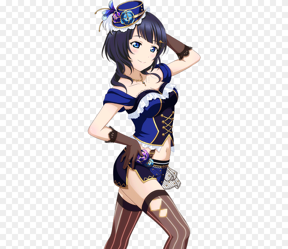 Love Live Pdp Karin, Adult, Book, Comics, Female Free Png