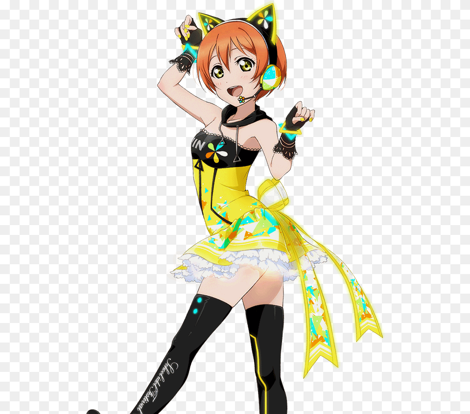 Love Live Rin Cat, Adult, Publication, Person, Female Free Png Download