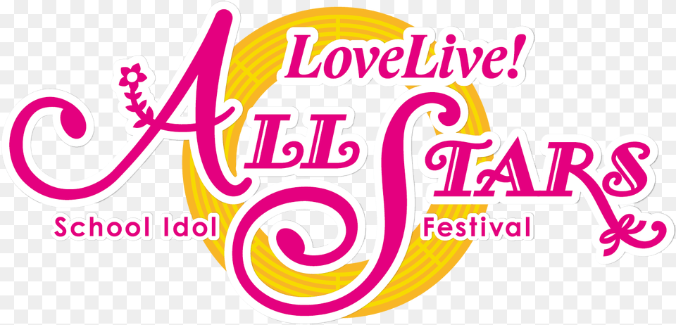 Love Live School Idol Festival All Starsu201d Available For Pre Apple Store Logo, Sticker, Dynamite, Weapon, Text Free Png
