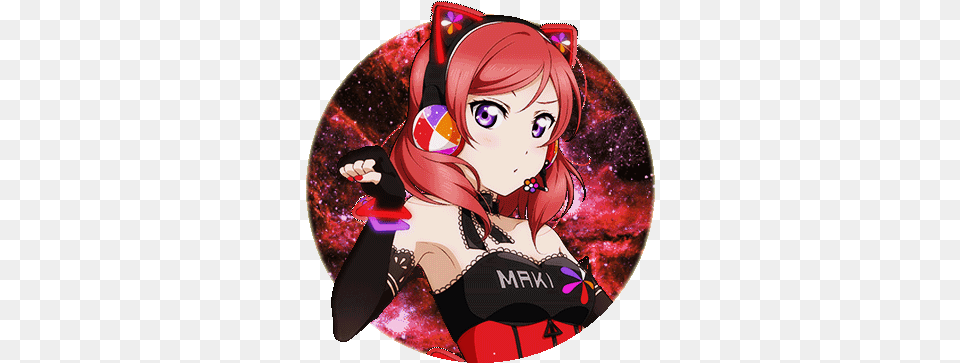 Love Live School Idol Project Maki Love Live Maki Sleeves, Book, Comics, Publication, Baby Free Png Download