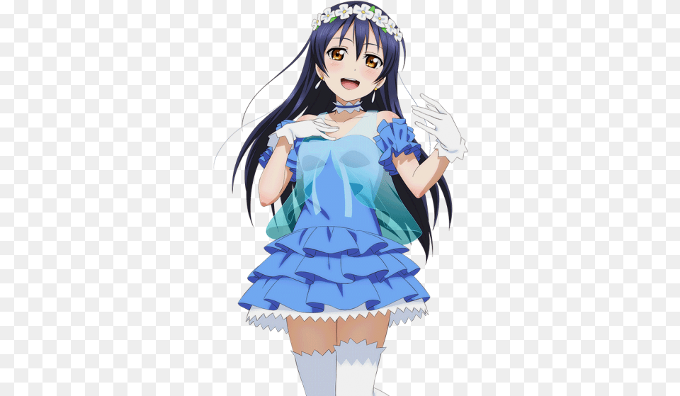 Love Live School Idol Project Umi Umi Sonoda Yume No Tobira Umi, Book, Comics, Publication, Person Free Transparent Png