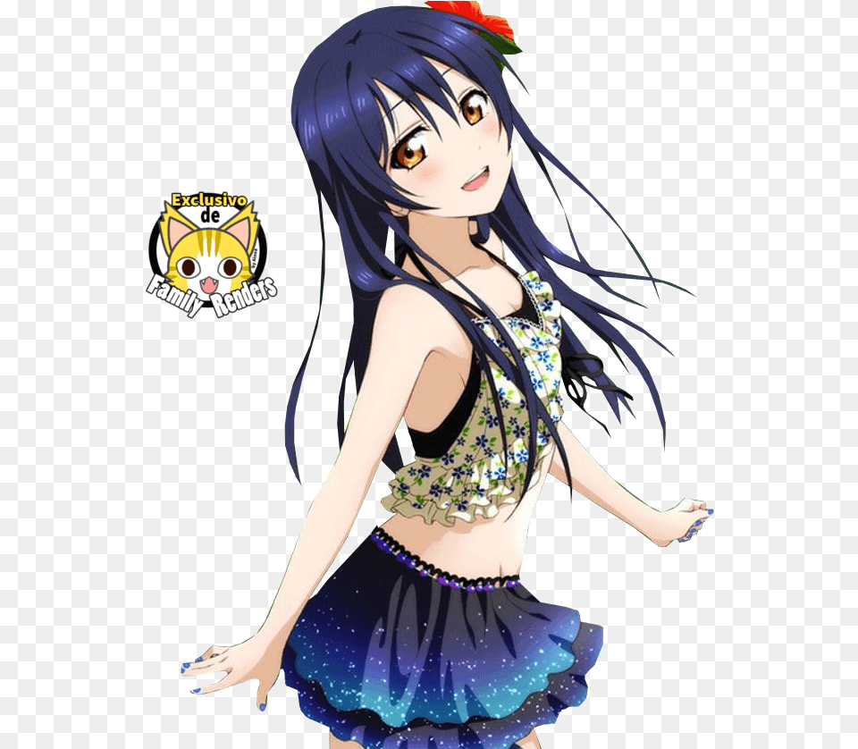 Love Live Umi Love Live School Idol Project Umi, Adult, Publication, Person, Woman Free Png