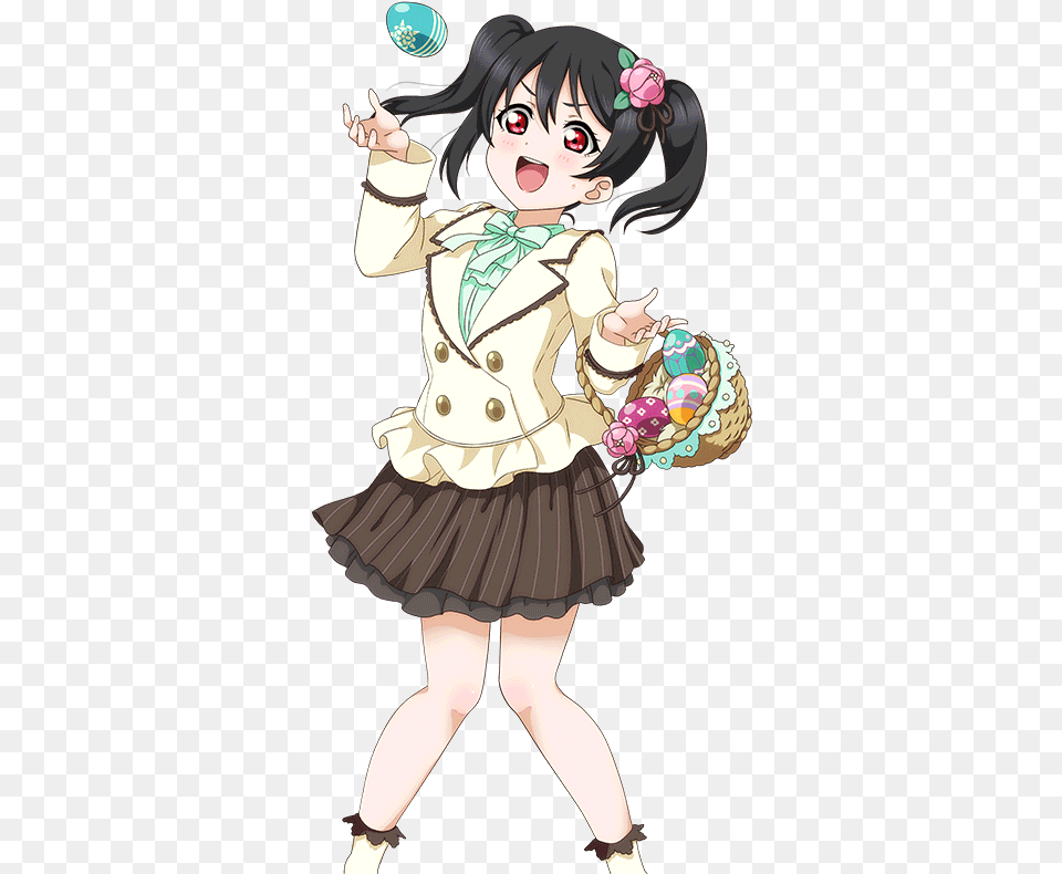 Love Live Umi Sonoda Nico Yazawa Easter Set Event Cards Easter, Book, Comics, Publication, Baby Png