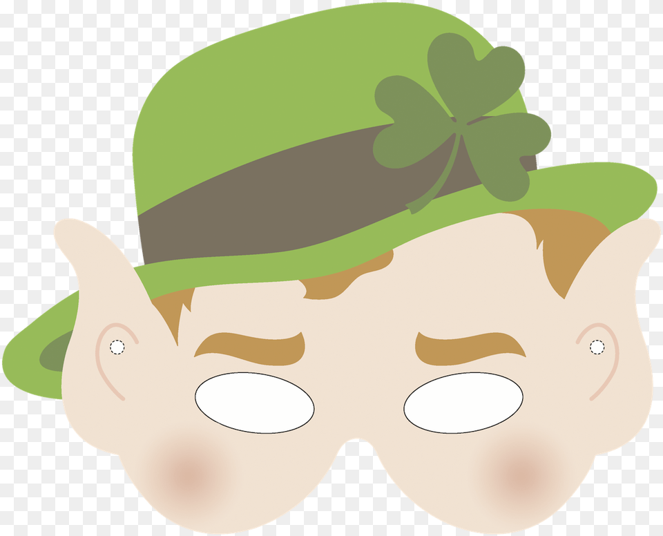 Love Masks And These Adorable St Saint Patrick39s Day, Clothing, Hat, Sun Hat, Baby Free Png Download