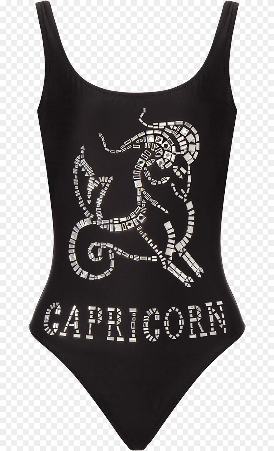 Love Me Starlight Capricorn Swimsuit Active Tank, Clothing, Tank Top, Swimwear, Accessories Free Png