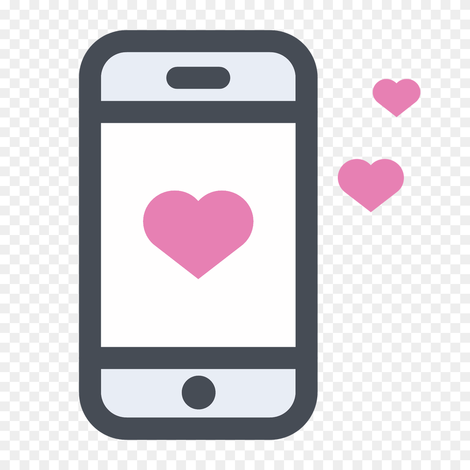 Love Message Icon, Electronics, Mobile Phone, Phone Png Image