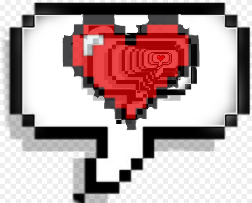Love Minecraft Heart Boo Speech Bubble, Dynamite, Weapon Png
