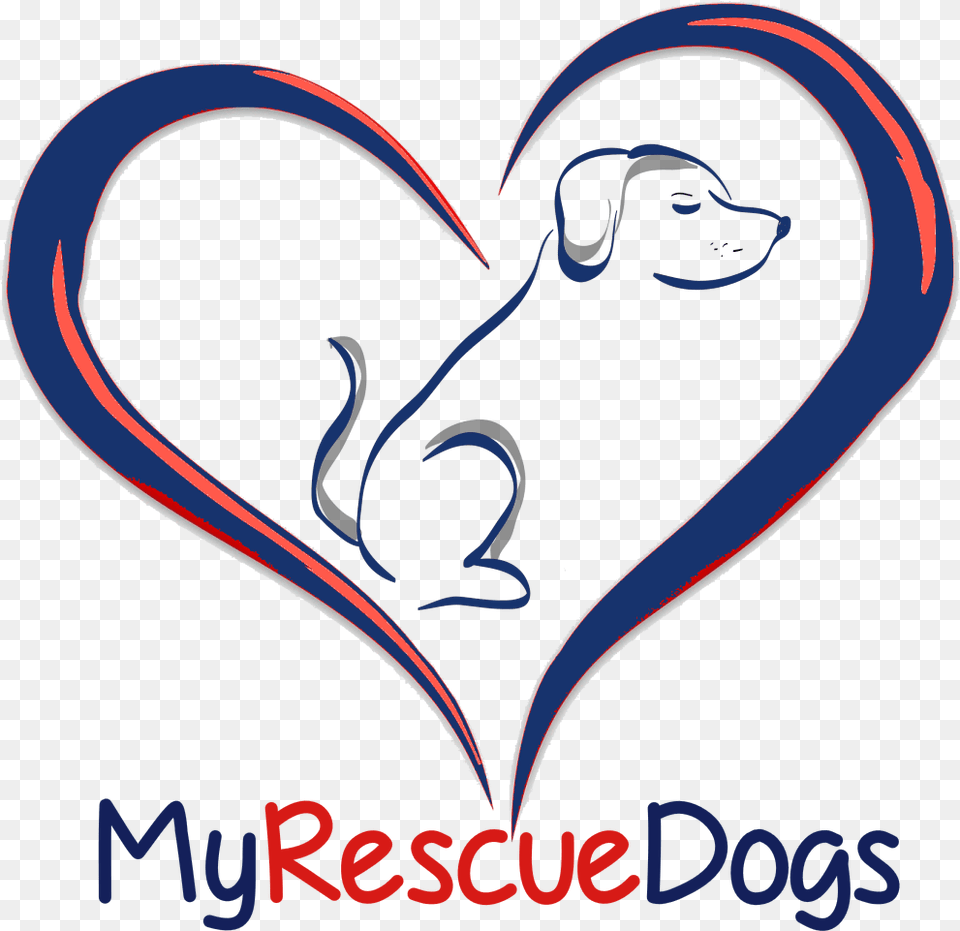 Love My Rescue Dog Logo Cartoon Jingfm Love Dogs Logo, Heart, Animal, Fish, Sea Life Png