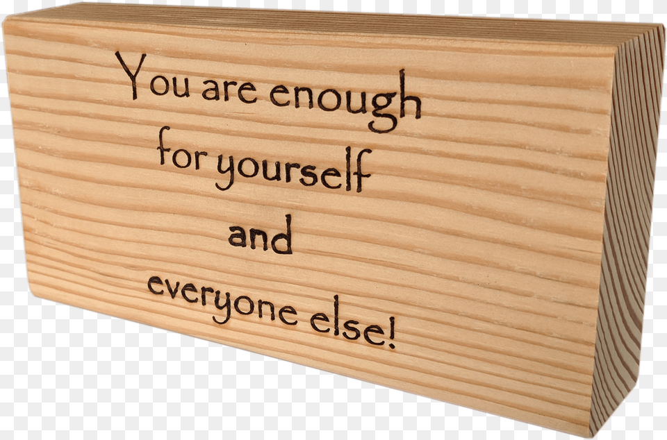 Love Myself, Wood, Box, Plywood Free Png Download