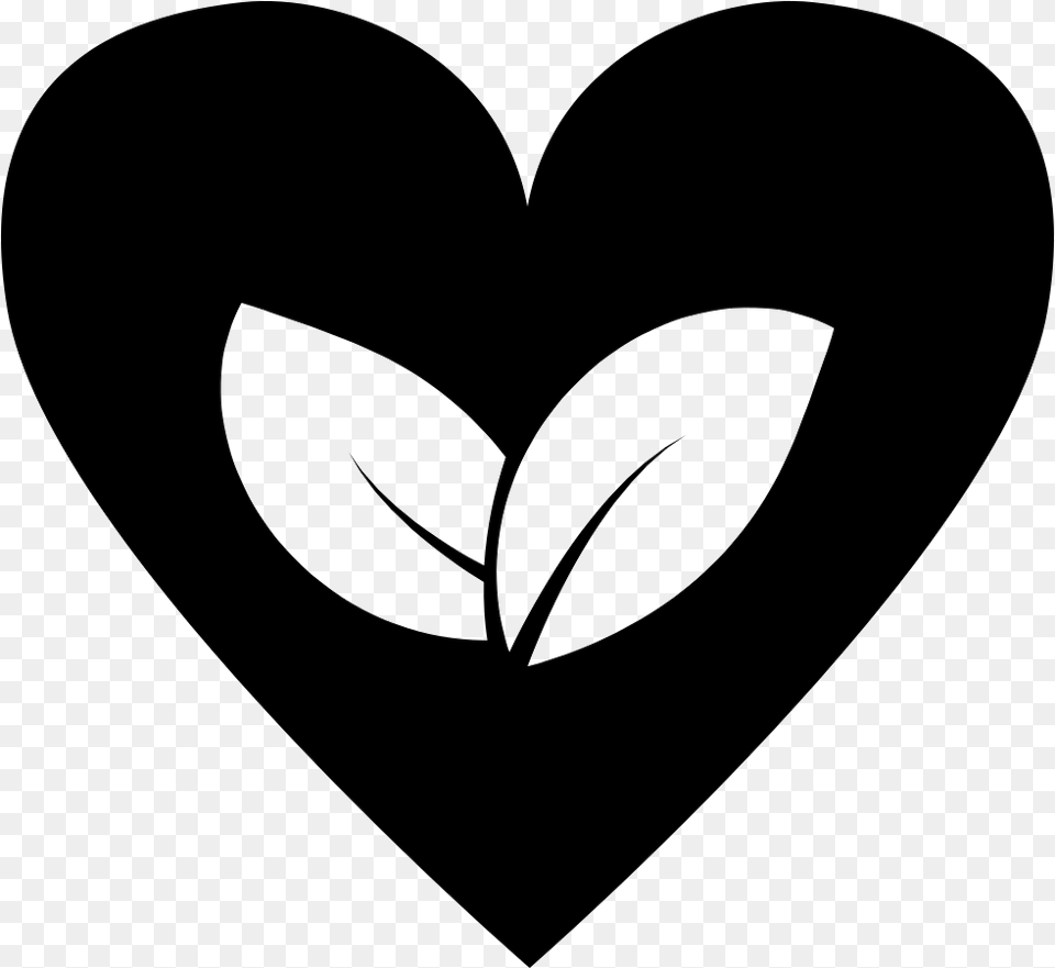 Love Nature Nature Lover Icon, Heart, Stencil Free Png