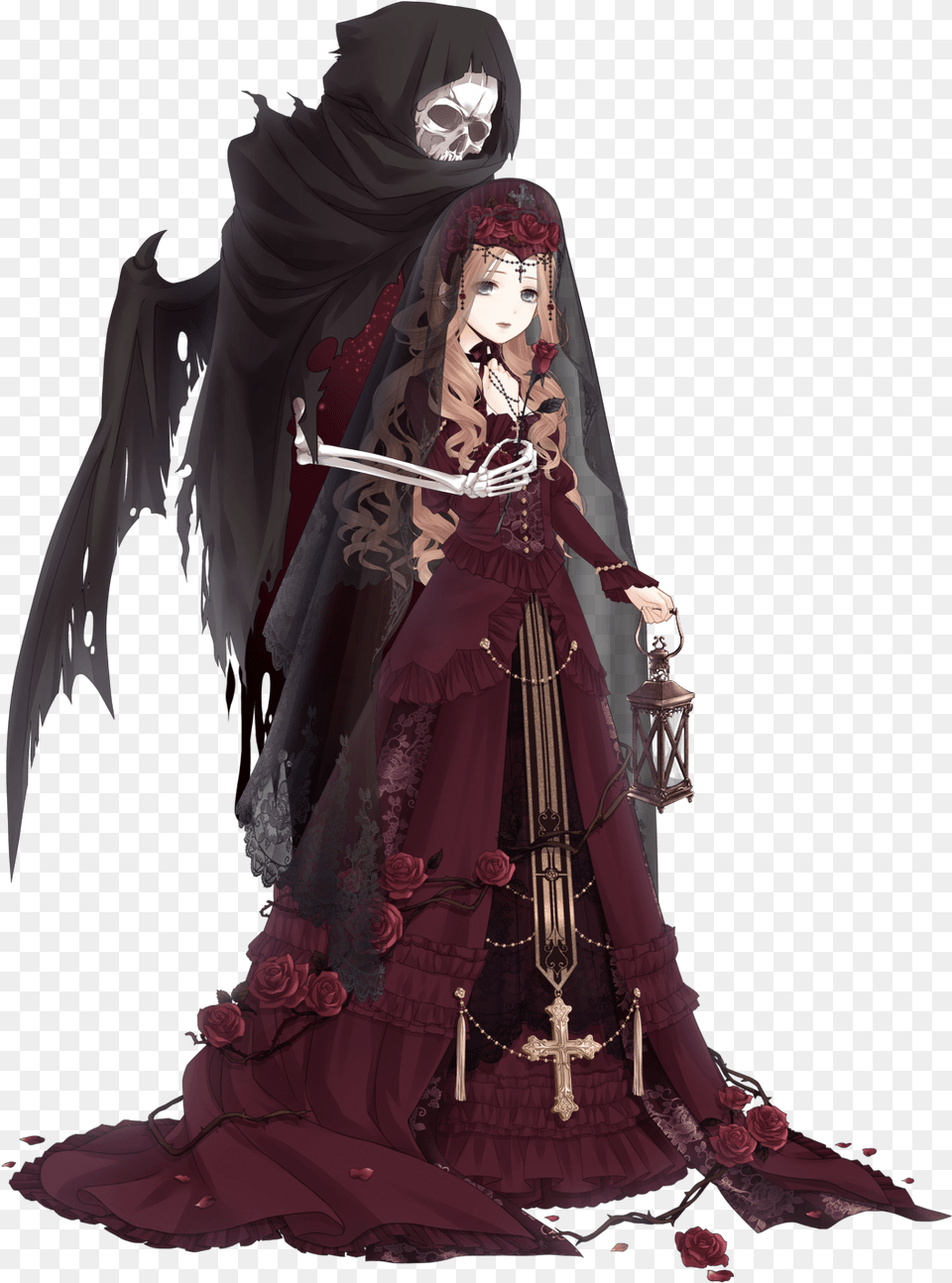 Love Nikki Gothic Outfit Download, Fashion, Wedding, Person, Female Png