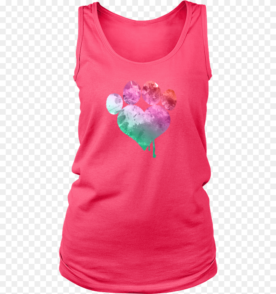 Love Paw Mommy Shark, Clothing, T-shirt, Tank Top, Person Png