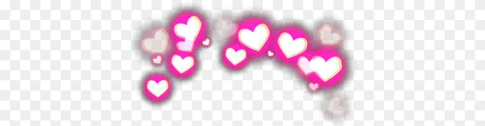 Love Picsart Hearts Interesting Love Picsart Stickers Hd Download, Lighting, Purple, Heart, Light Free Png