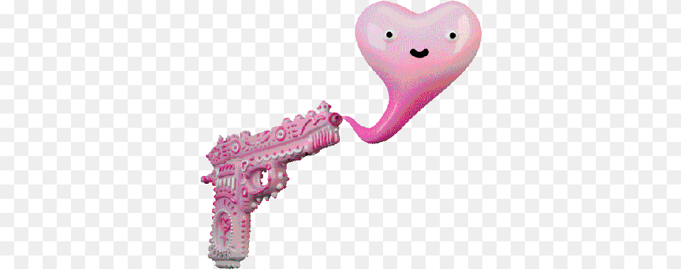 Love Pink Gif Love Heart Gif, Firearm, Weapon, Toy Png Image