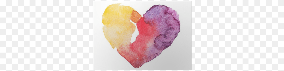Love Relationship Art Painting Poster Pixers Watercolor Painting, Flower, Petal, Plant, Accessories Free Transparent Png