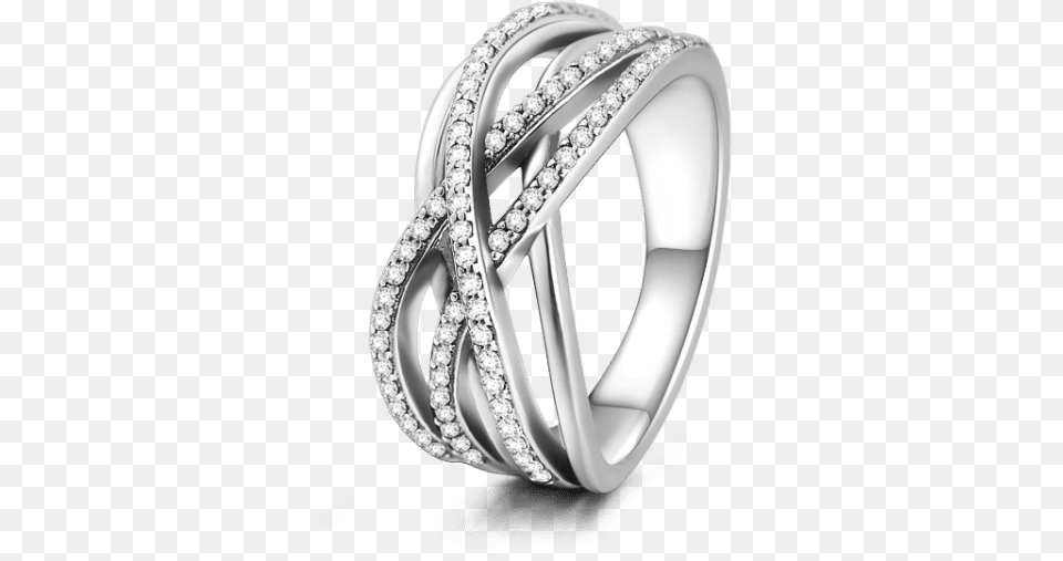 Love Rings Ribbon Of Love Ring Eternity Ring Sterling, Accessories, Platinum, Jewelry, Silver Png Image