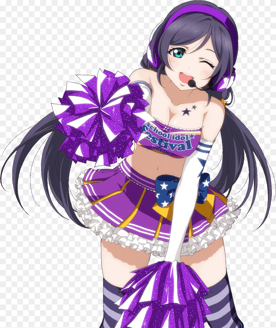 Love School Idol Festival All Stars Love Live School Idol Project Tojo Nozomi, Book, Comics, Purple, Publication Png Image