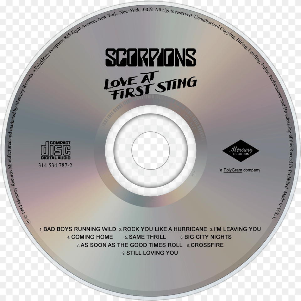Love Scorpions, Disk, Dvd Png