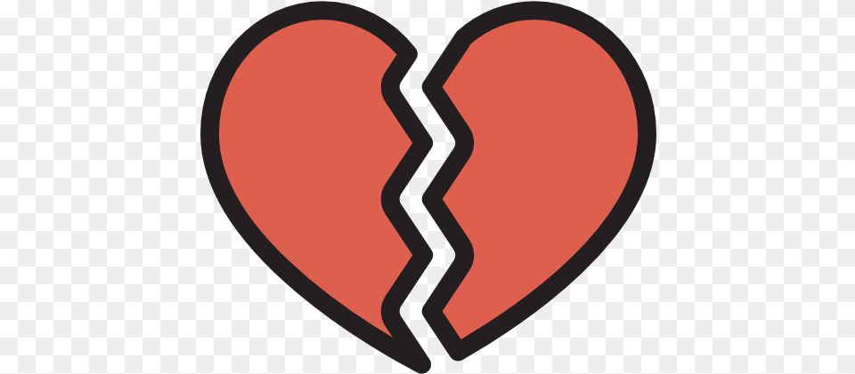 Love Shapes Romantic Heartbreak Heart Break Broken Heart Icon Png Image