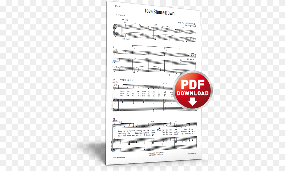 Love Shown Down Taste And See Cjm Sheet Music, Page, Text, Sheet Music Free Png