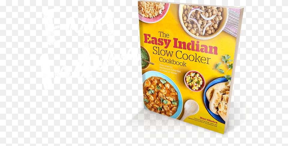 Love Slow Cooking Rockridge Press The Easy Indian Slow Cooker Cookbook, Advertisement, Poster, Cutlery, Spoon Free Png