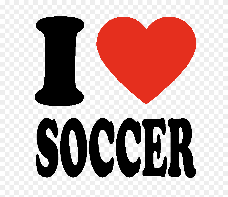 Love Soccer Cliparts, Heart Free Png Download