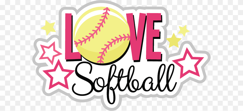 Love Softball Clipart, Ball, Baseball, Baseball (ball), Sport Free Png
