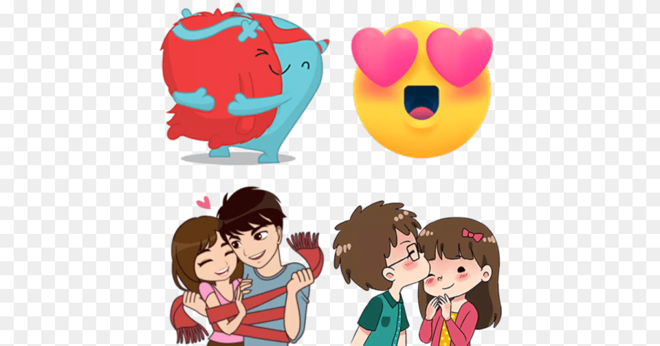 Love Stickers For Whatsapp Apps On Google Play Love Romantic Couple Stickers, Baby, Book, Person, Publication Png