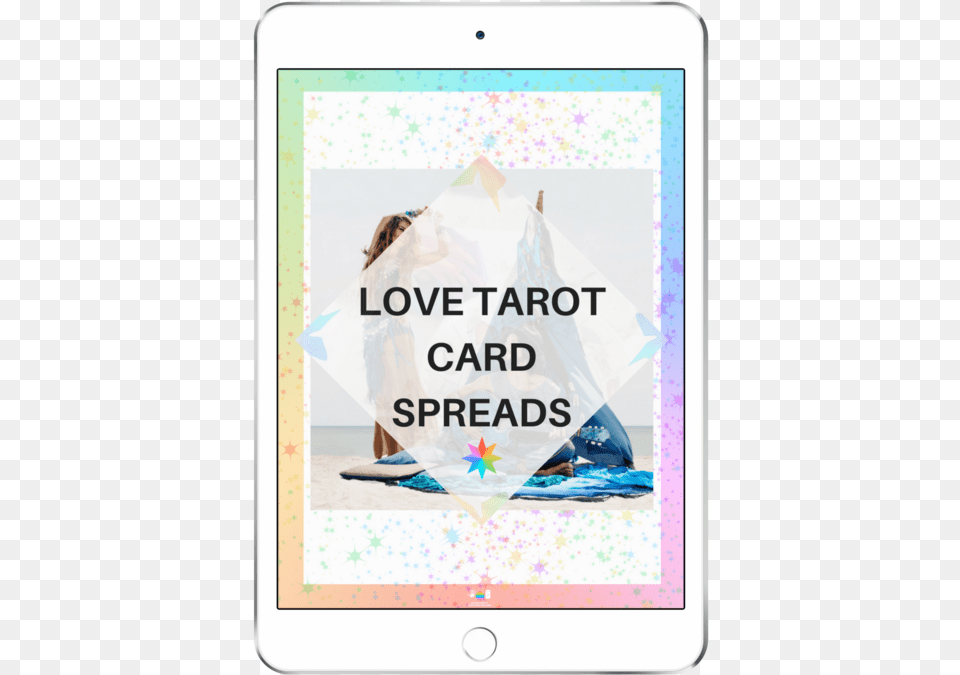 Love Tarot Card Spreads On Ipad Tarot, Clothing, Coat, Adult, Female Free Png Download