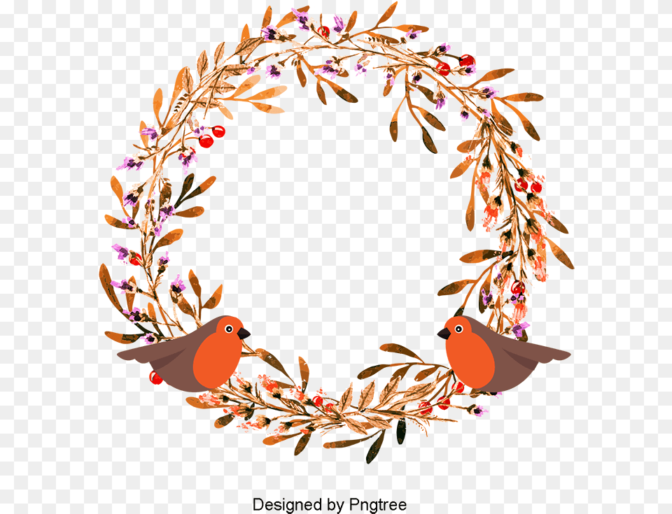 Love Text Clipart Vine Circle, Wreath, Animal, Bird, Art Free Png