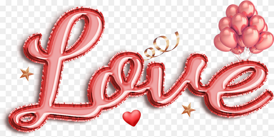 Love Text Bulldozer, Machine Free Png Download