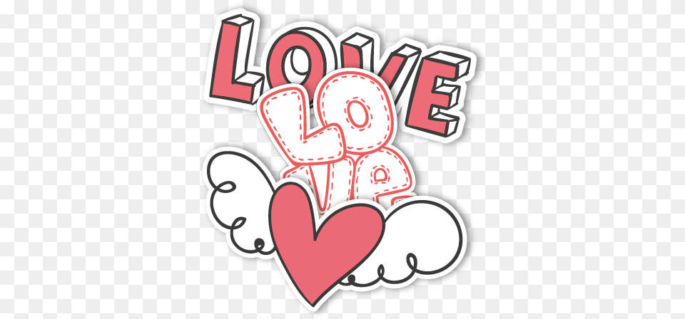 Love Text Love, Sticker, Dynamite, Weapon, Heart Png Image