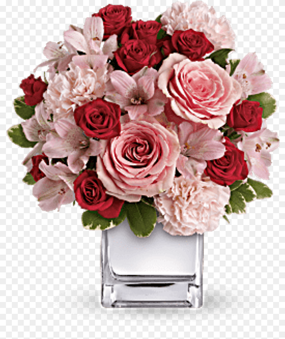 Love That Pink Bouquet With Roses Red Flower Bouquets, Flower Arrangement, Flower Bouquet, Plant, Rose Png