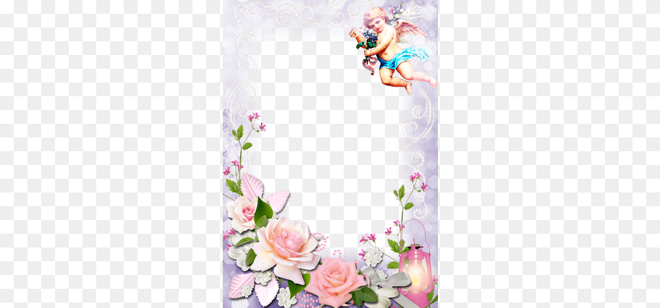 Love The Blessed In Heaven Heaven Photo Frame, Rose, Plant, Flower, Baby Free Transparent Png