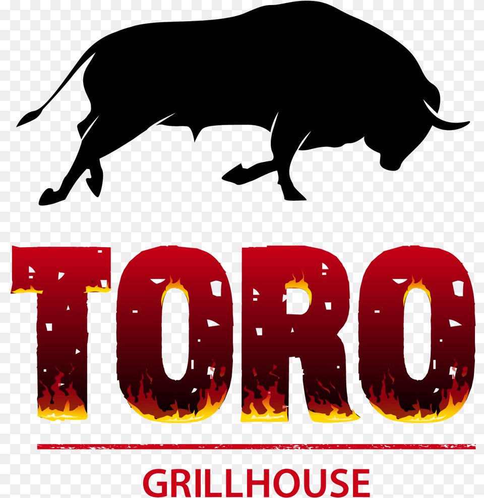 Love The Fire In The Grass And The Bull Toro, Animal, Bird, Logo, Text Free Transparent Png