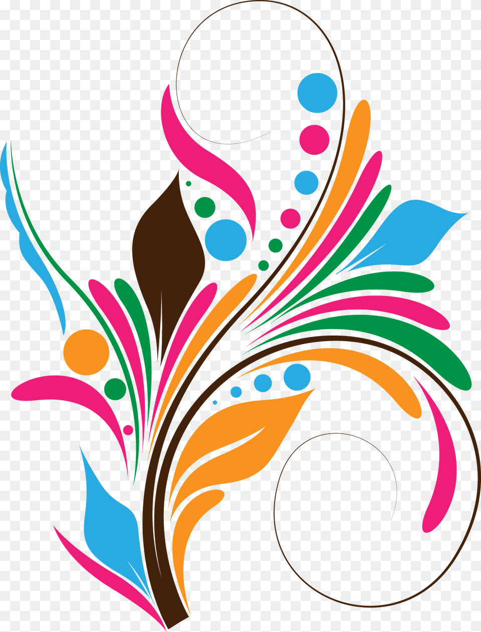 Love The Shape And Colors Corel Draw Designs, Art, Floral Design, Graphics, Pattern Free Png