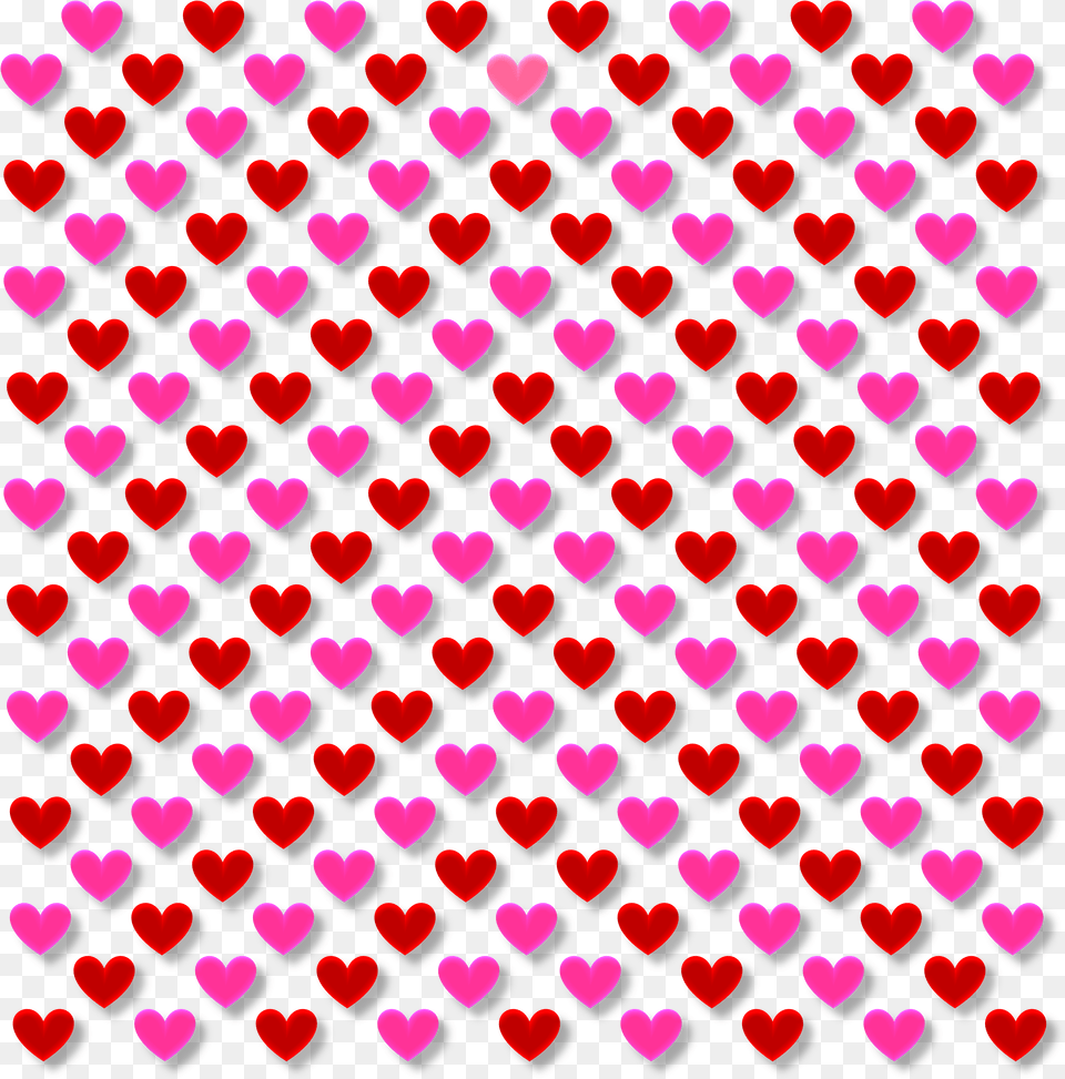 Love Tiny Heart Diagonal Coracao Fudo, Pattern Free Png Download