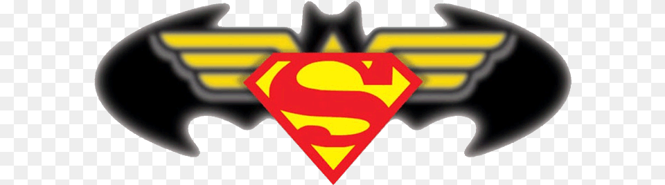 Love Triangle Batman To Be Dc Comics Trinity Logo, Symbol, Emblem Png Image