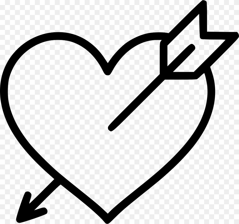 Love Valentine Santa Heart Arrow Comments Arrow, Stencil, Smoke Pipe Png