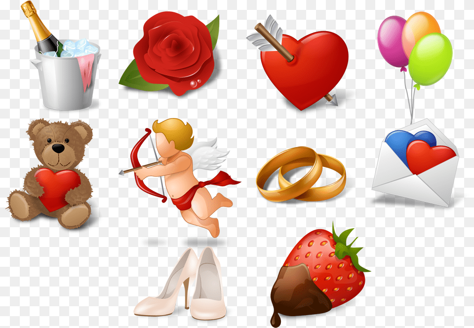 Love Vector Icons Free Icon Packs Ui Download Girly, Balloon, Clothing, Shoe, Footwear Png