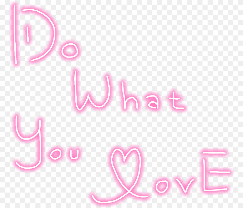 Love What Pink Pastel Neon Text Quote Freetoedit Heart, Light Png Image