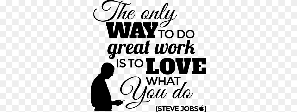 Love What You Do Quote Sticker Vinil Frases, Gray Png Image