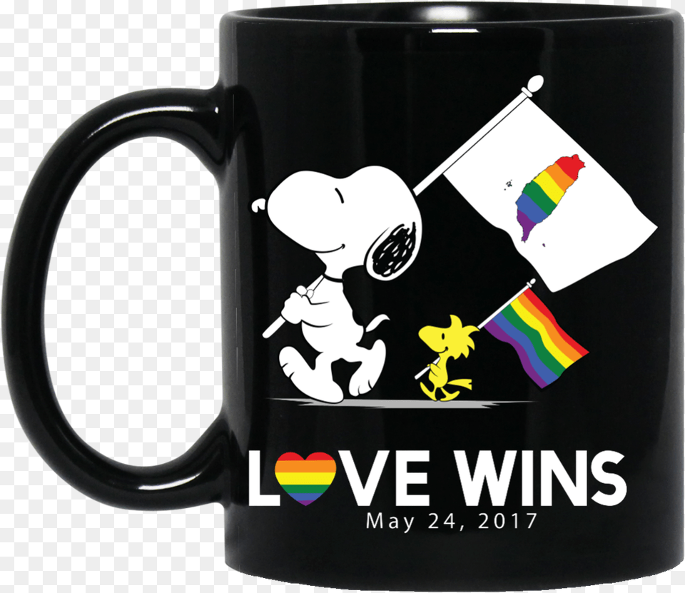 Love Wins In Taiwan Black Coffee Mugs Lgbtq Necklace, Cup, Beverage, Coffee Cup, Baby Free Png Download