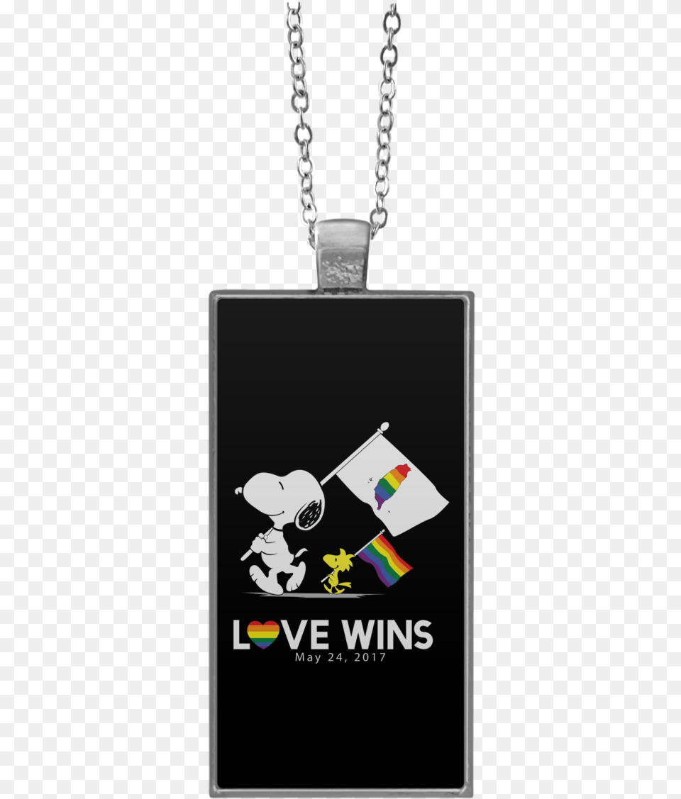 Love Wins In Taiwan Snoopy Lgbt Necklaces Lgbt, Accessories, Jewelry, Necklace, Baby Free Png